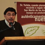 Raul Pont Lezica  Subsecretario de Turismo y Desarrollo Economico de S.M. de los Andes comentando lineamientos con los que se seguirá  trab