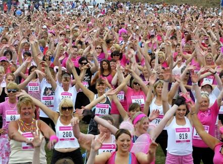 carrera de la mujer